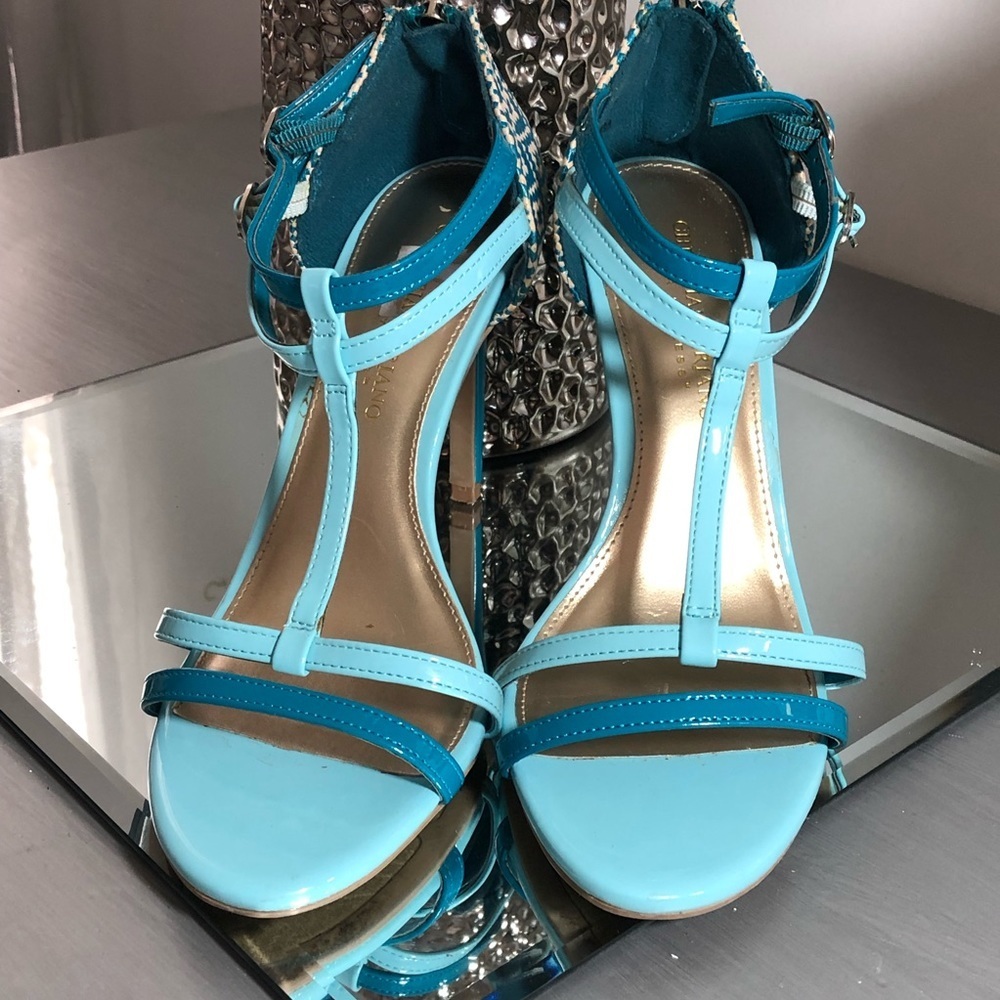 Christian Siriano Shoes Sz 7.5| Color: Blue/Green